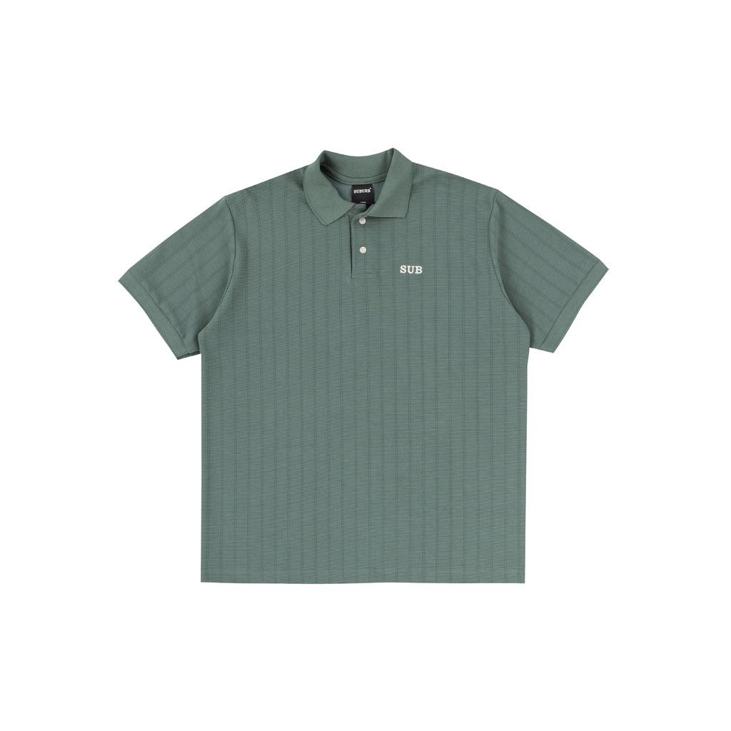 PREMIUM STRIPE POLO  VERDE
