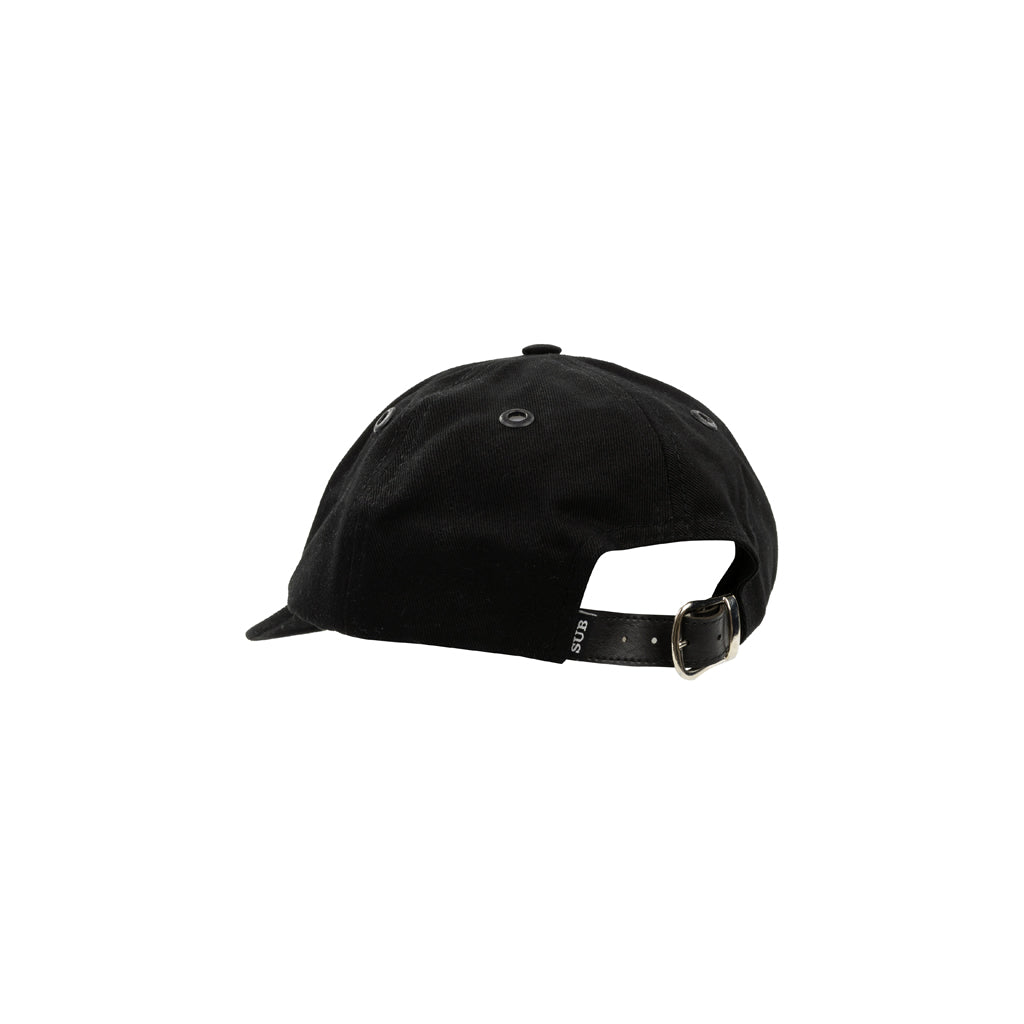 MONOGRAM 6PANEL CAP - Preto
