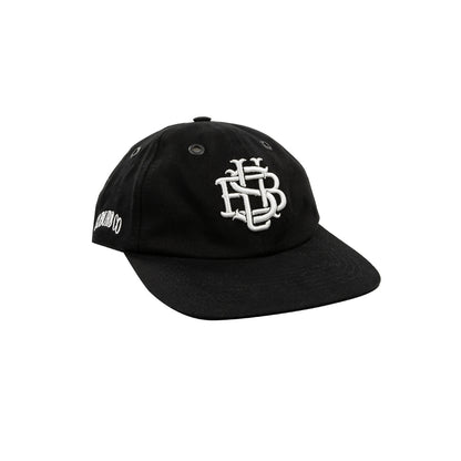 MONOGRAM 6PANEL CAP - Preto