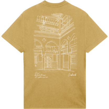 CAMISETA ARCHITECTURE OCRE
