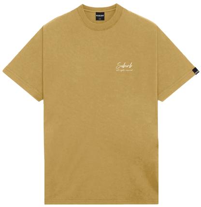 CAMISETA ARCHITECTURE OCRE