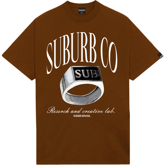 CAMISETA RING MARROM