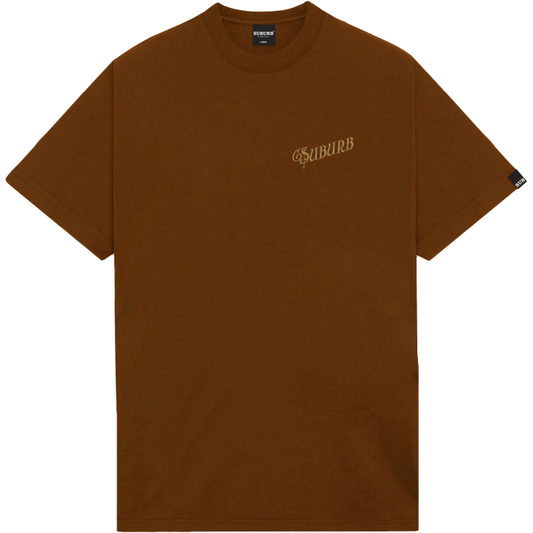 CAMISETA VASOS MARROM