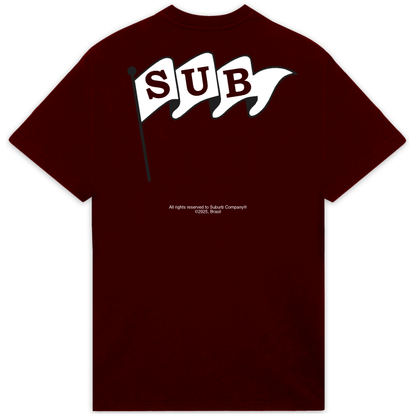 CAMISETA FLAG SUB BORDÔ