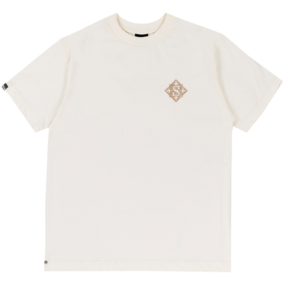 CAMISETA REGULAR TILES  OFF WHITE