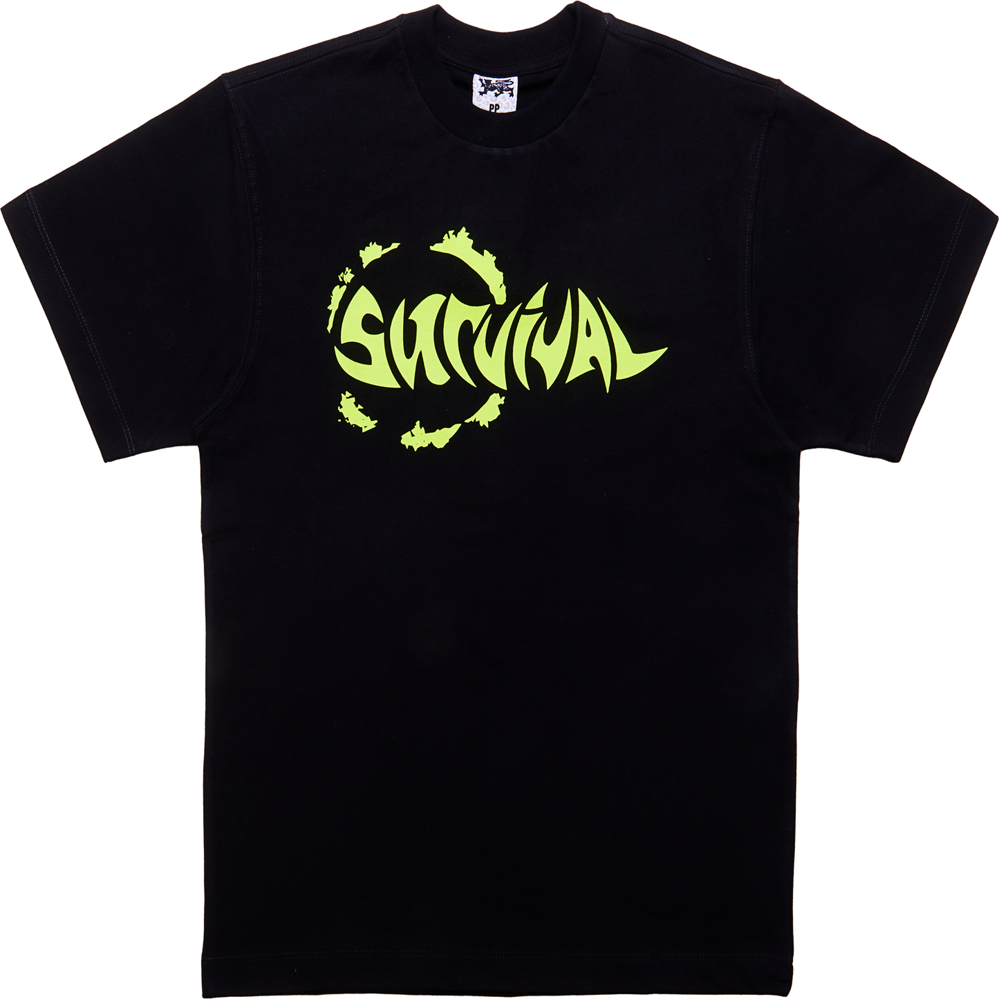 CAMISETA SURVIVAL BONITO PRETA