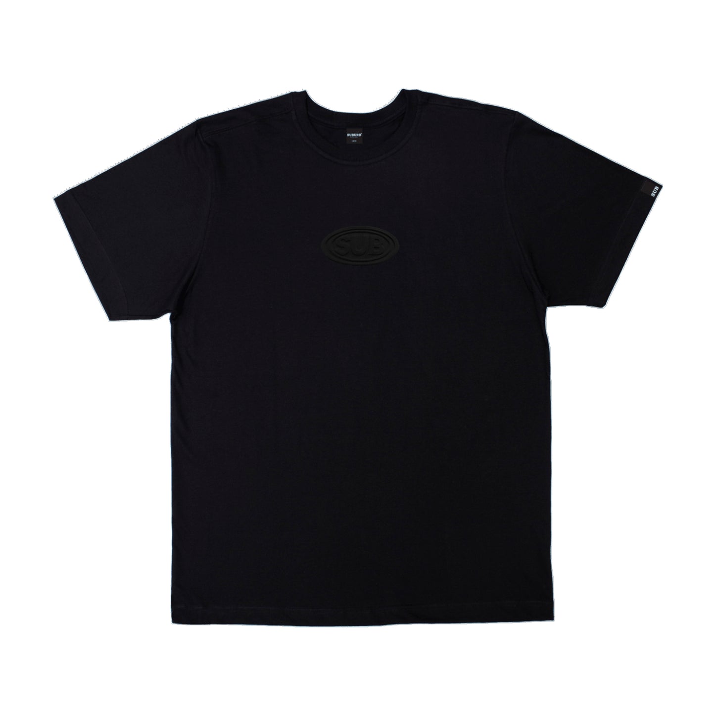 TEE EMBOSSING PRETO