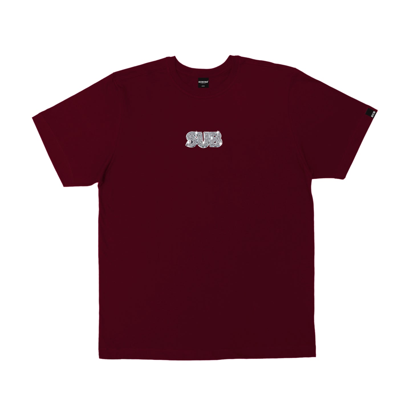 TEE PENDANT LOGO BORDO