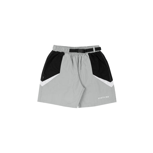 Sharp Nylon Shorts In Grey