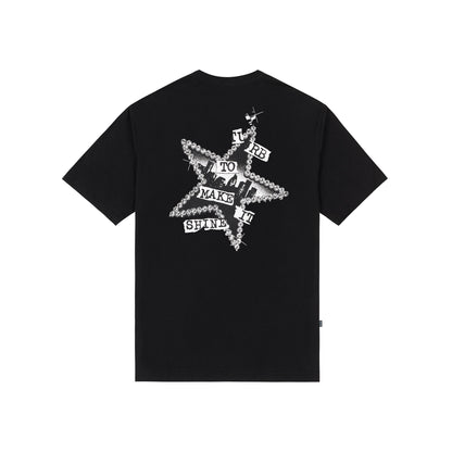 Shiny TShirt In Black