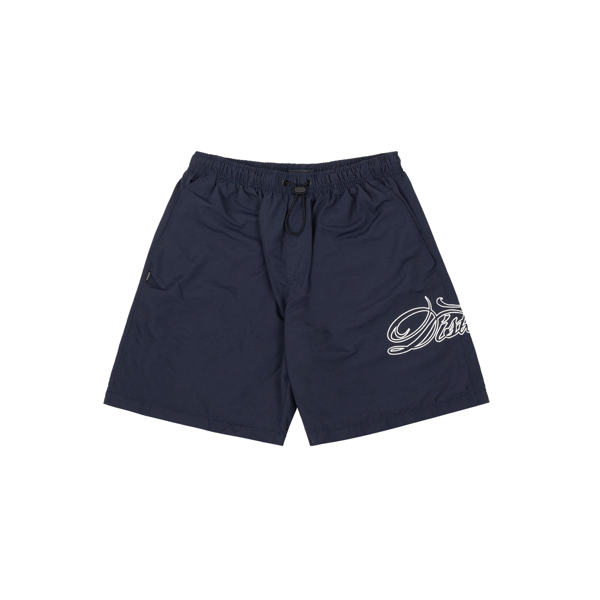 Nylon Shorts Script In Blue