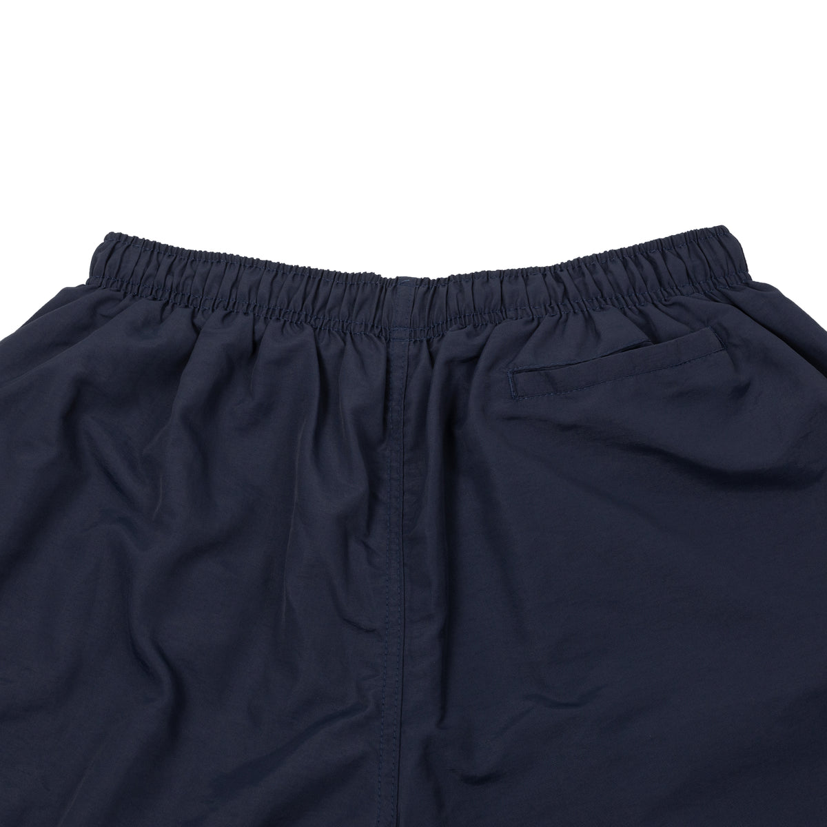 Nylon Shorts Script In Blue