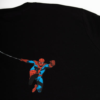 Tee Spiderman Black