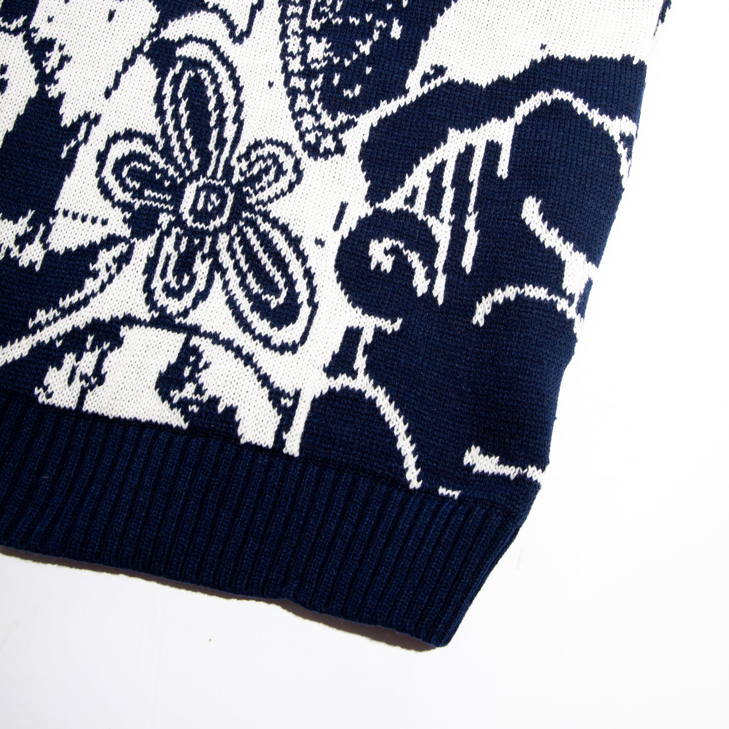 Sweater Jizzy White/Navy