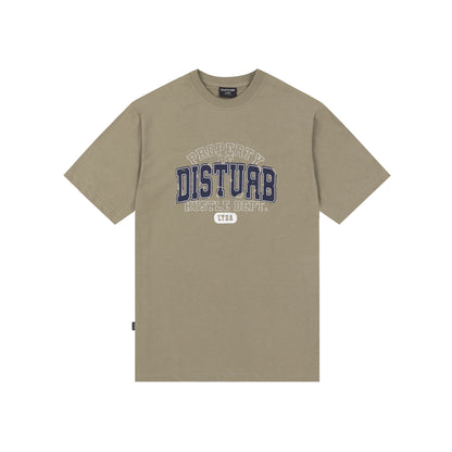 Hustle Dpt TShirt In Beige