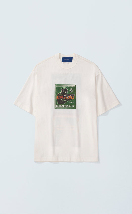 TSHIRT QC BIOHACK BOXY OFF WHITE