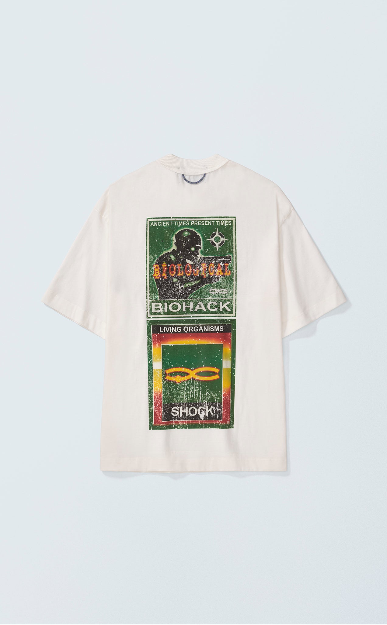 TSHIRT QC BIOHACK BOXY OFF WHITE