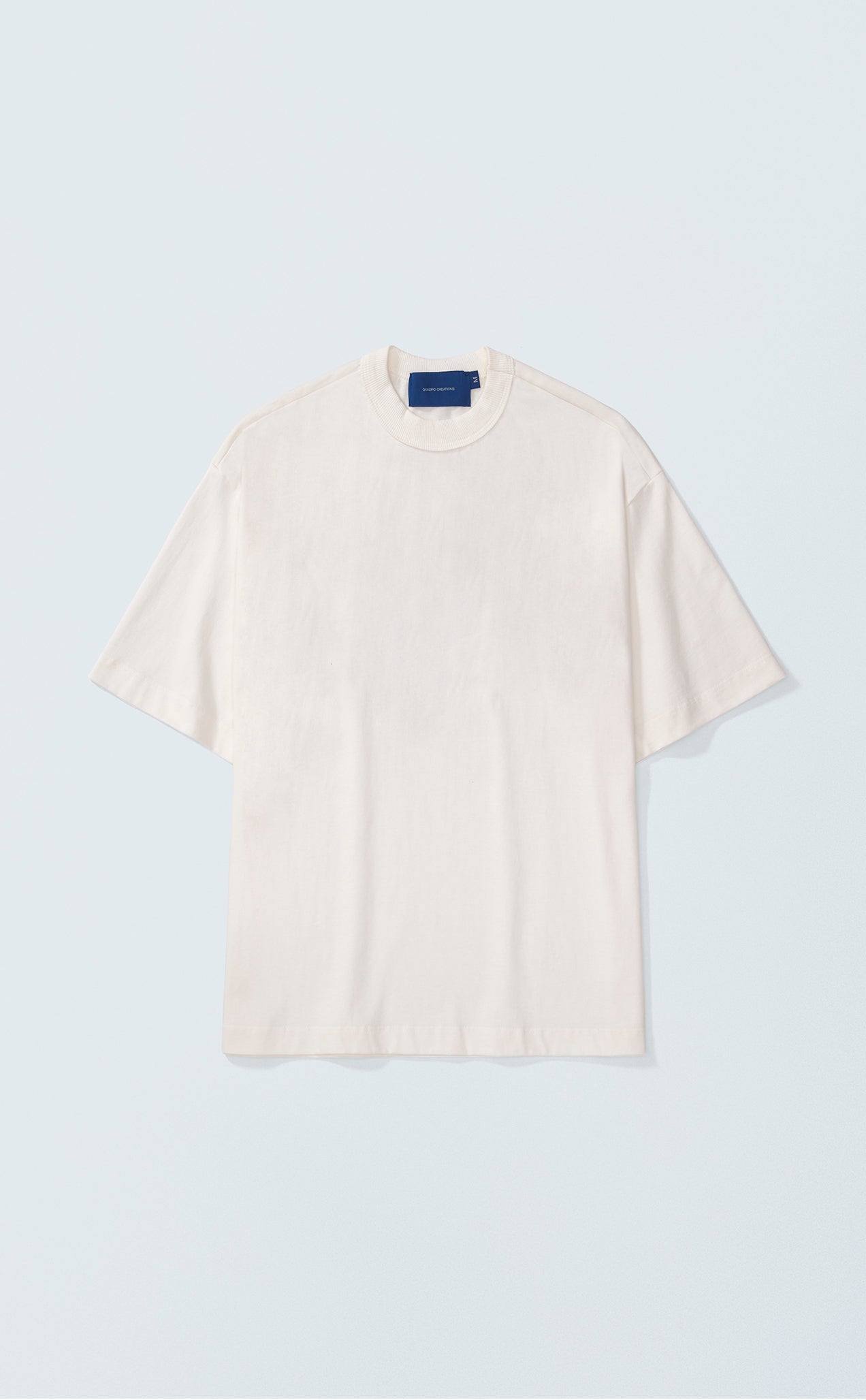 TSHIRT QC MAPS BOXY OFF WHITE