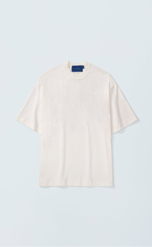 TSHIRT QC MAPS BOXY OFF WHITE