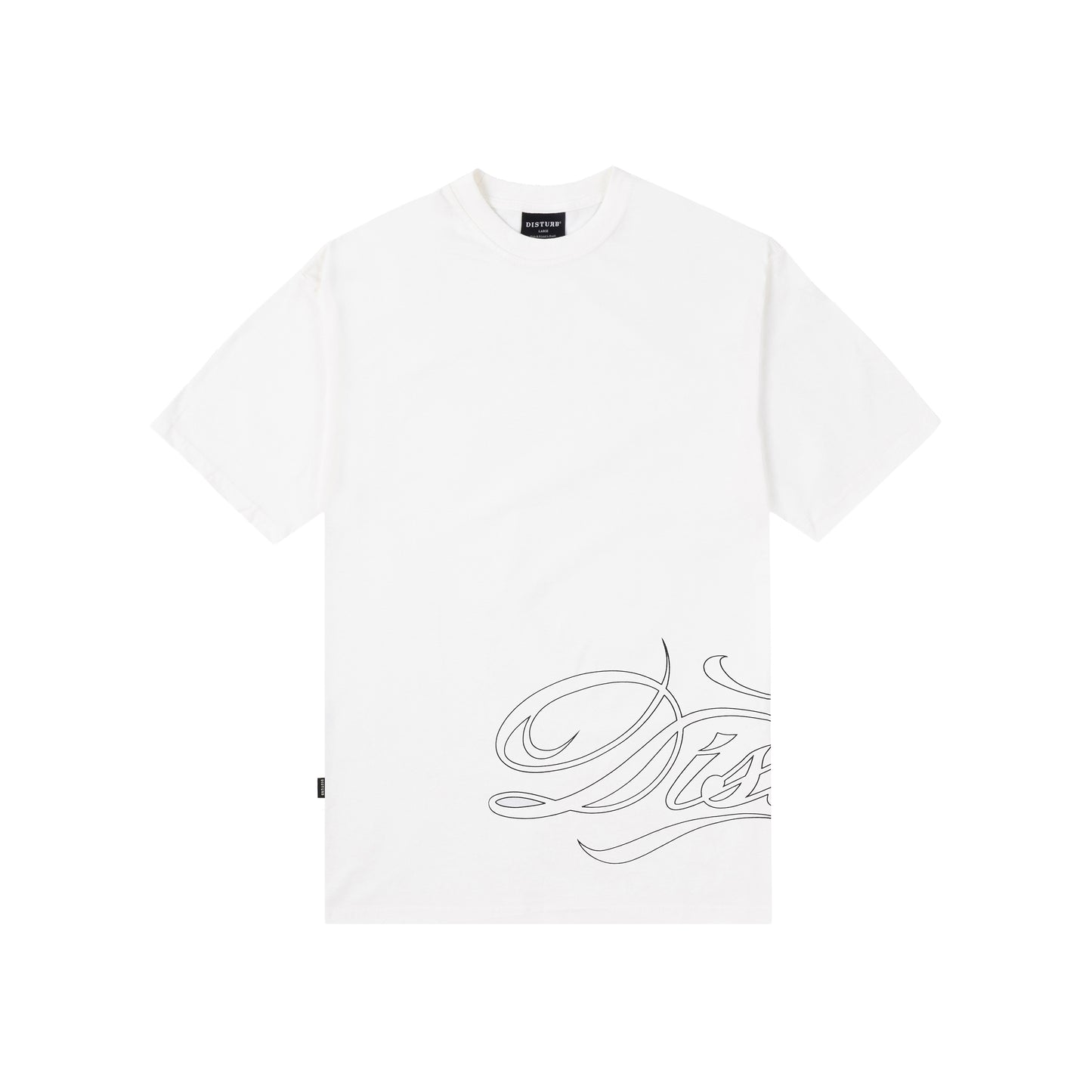Script TShirt In White