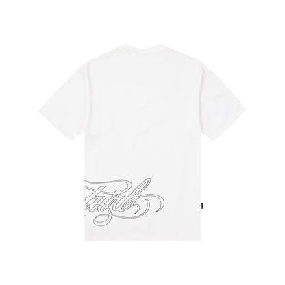 Script TShirt In White