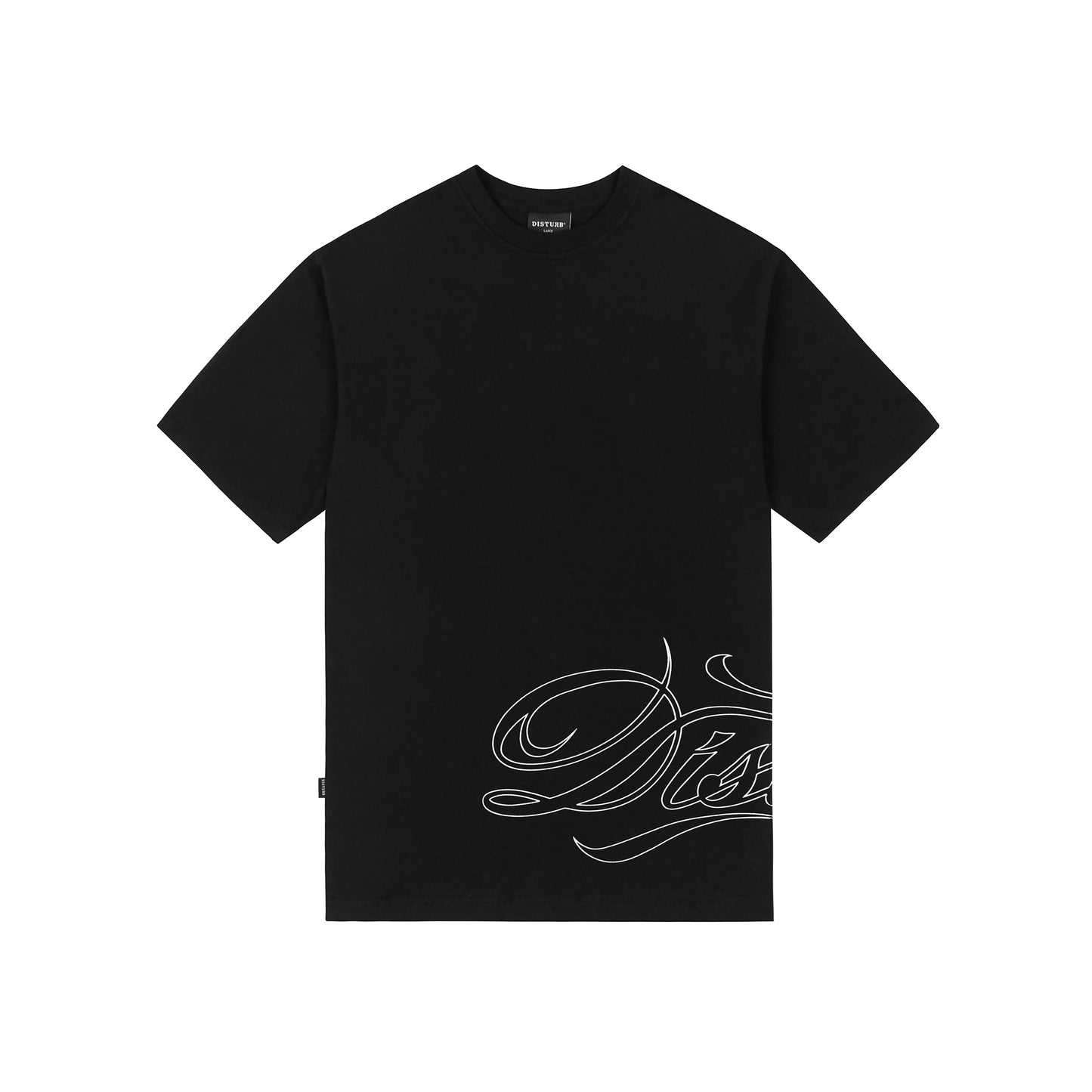 Script TShirt In Black