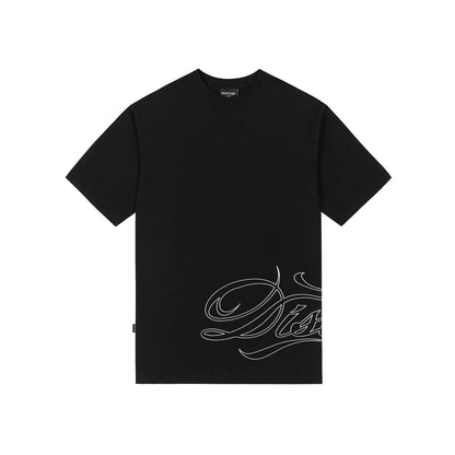 Script TShirt In Black