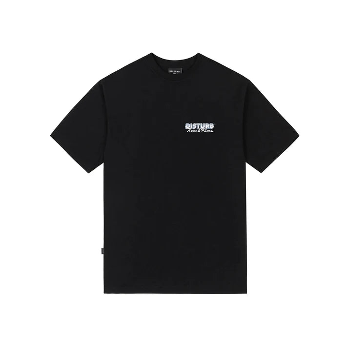 Tires  Rims TShirt In Black