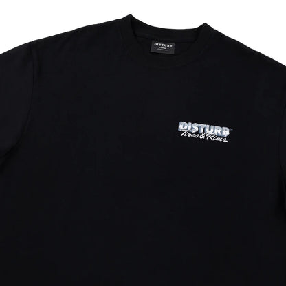 Tires  Rims TShirt In Black