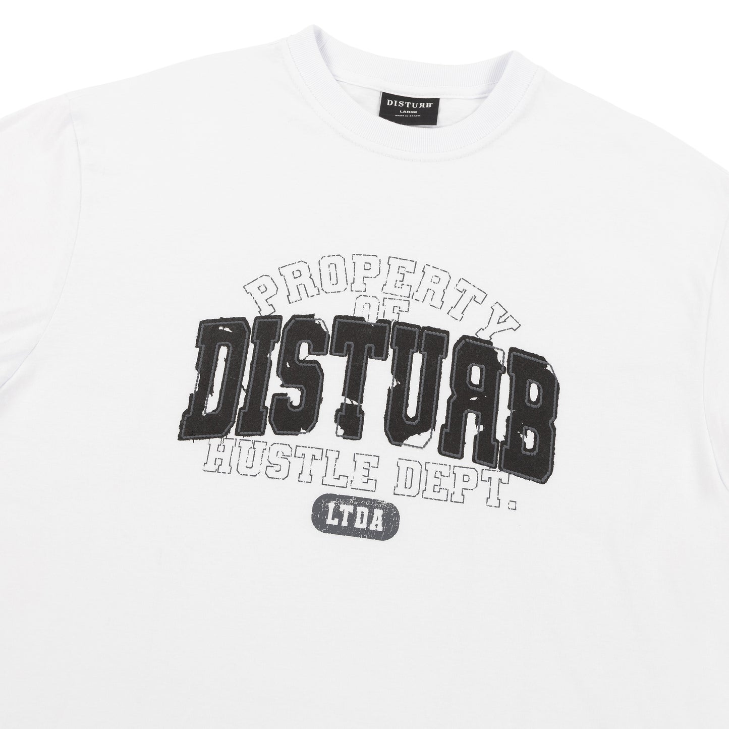 Hustle Dpt TShirt In White