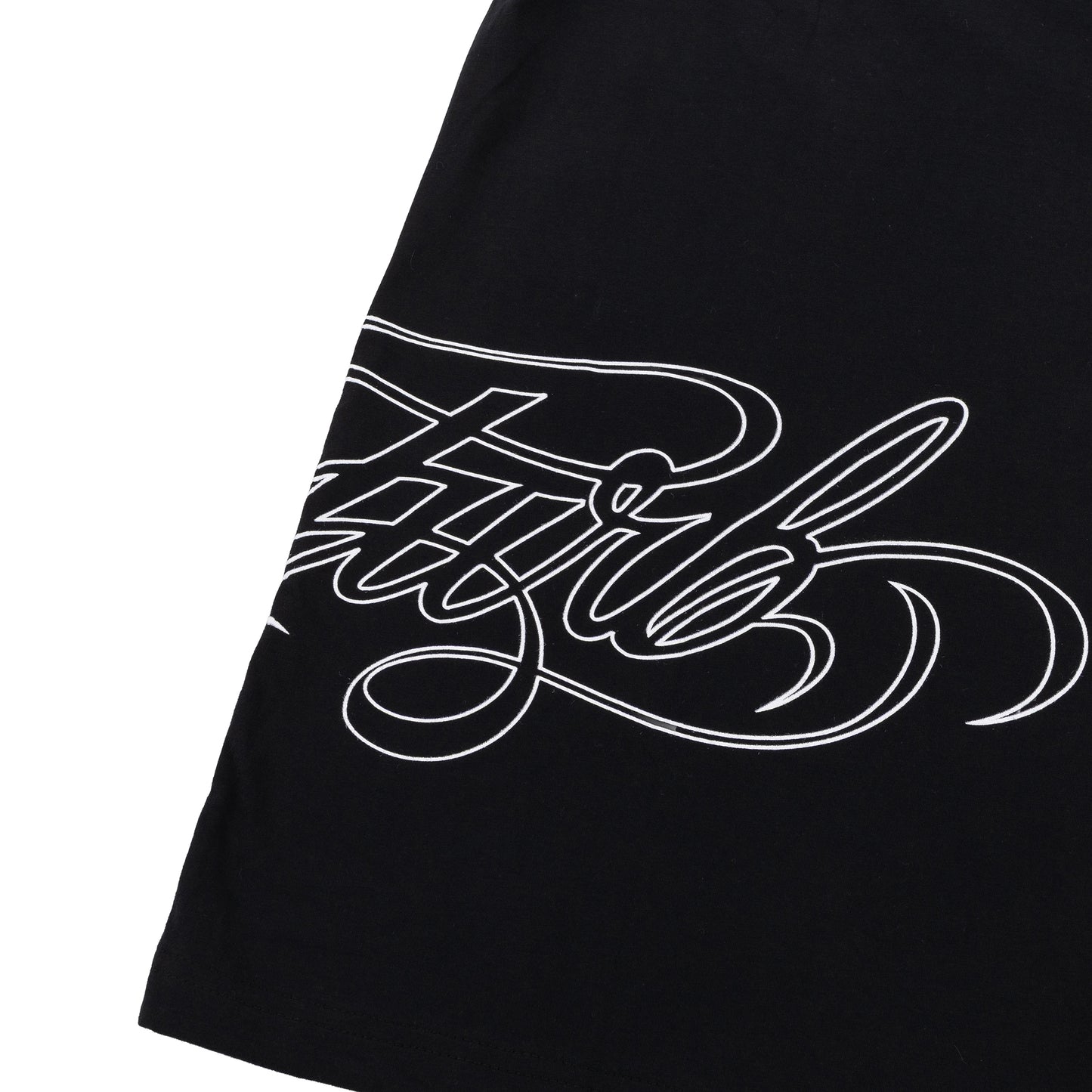 Script TShirt In Black
