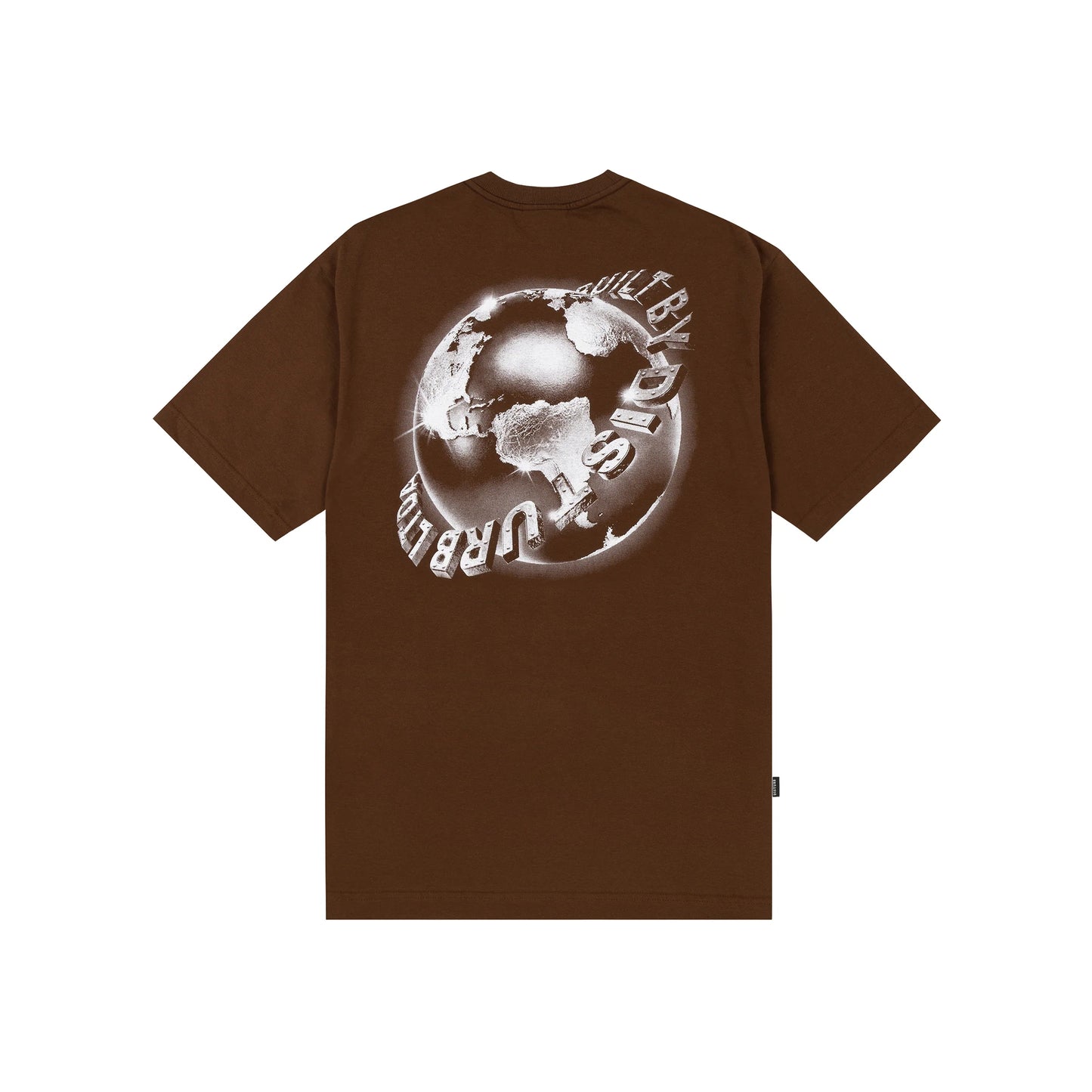 Built by Disturb TShirt In Brown