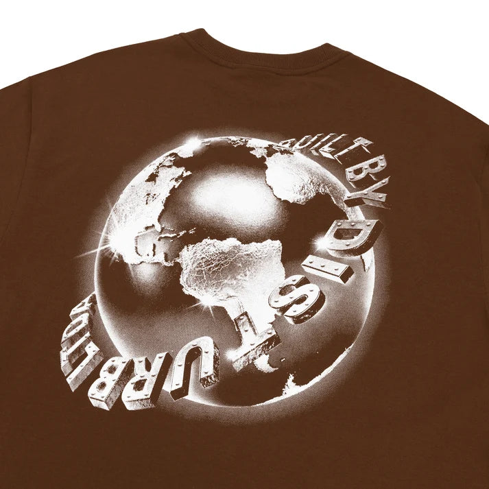 Built by Disturb TShirt In Brown