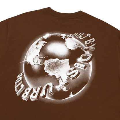 Built by Disturb TShirt In Brown