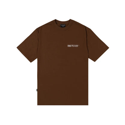 Built by Disturb TShirt In Brown