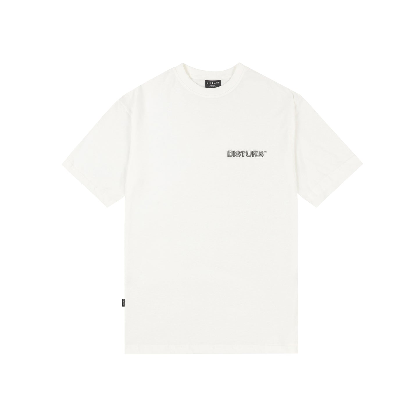 Built by Disturb T-Shirt In Off-White