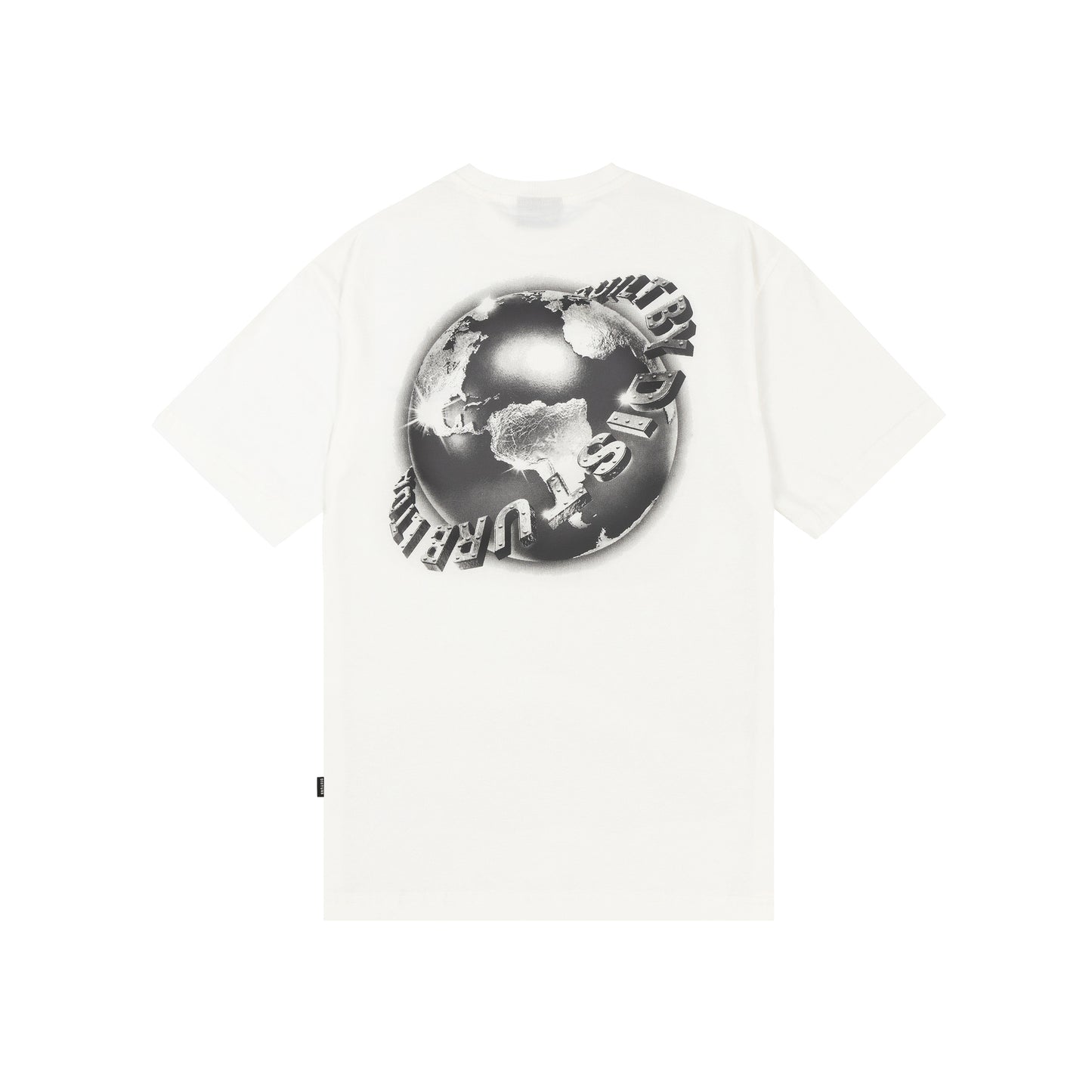 Built by Disturb T-Shirt In Off-White