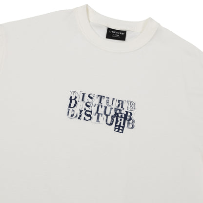 Collage Logo TShirt In OffWhite