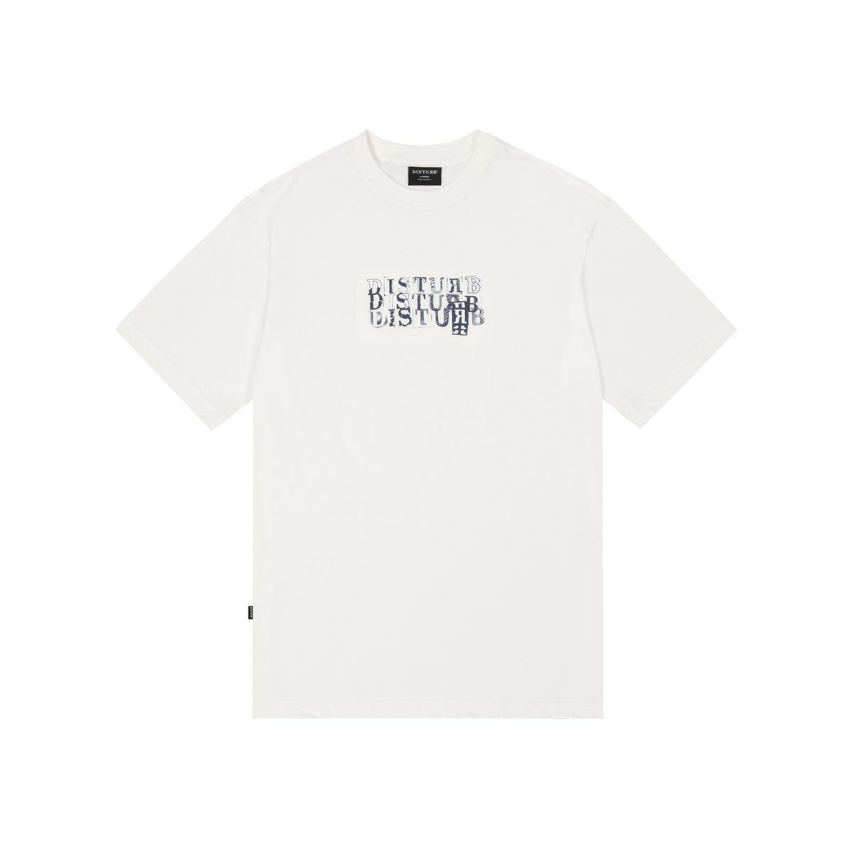 Collage Logo TShirt In OffWhite