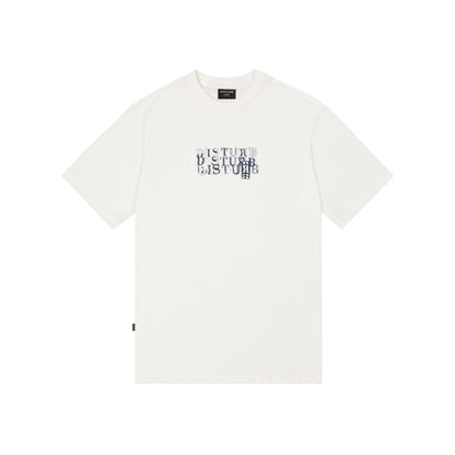Collage Logo TShirt In OffWhite