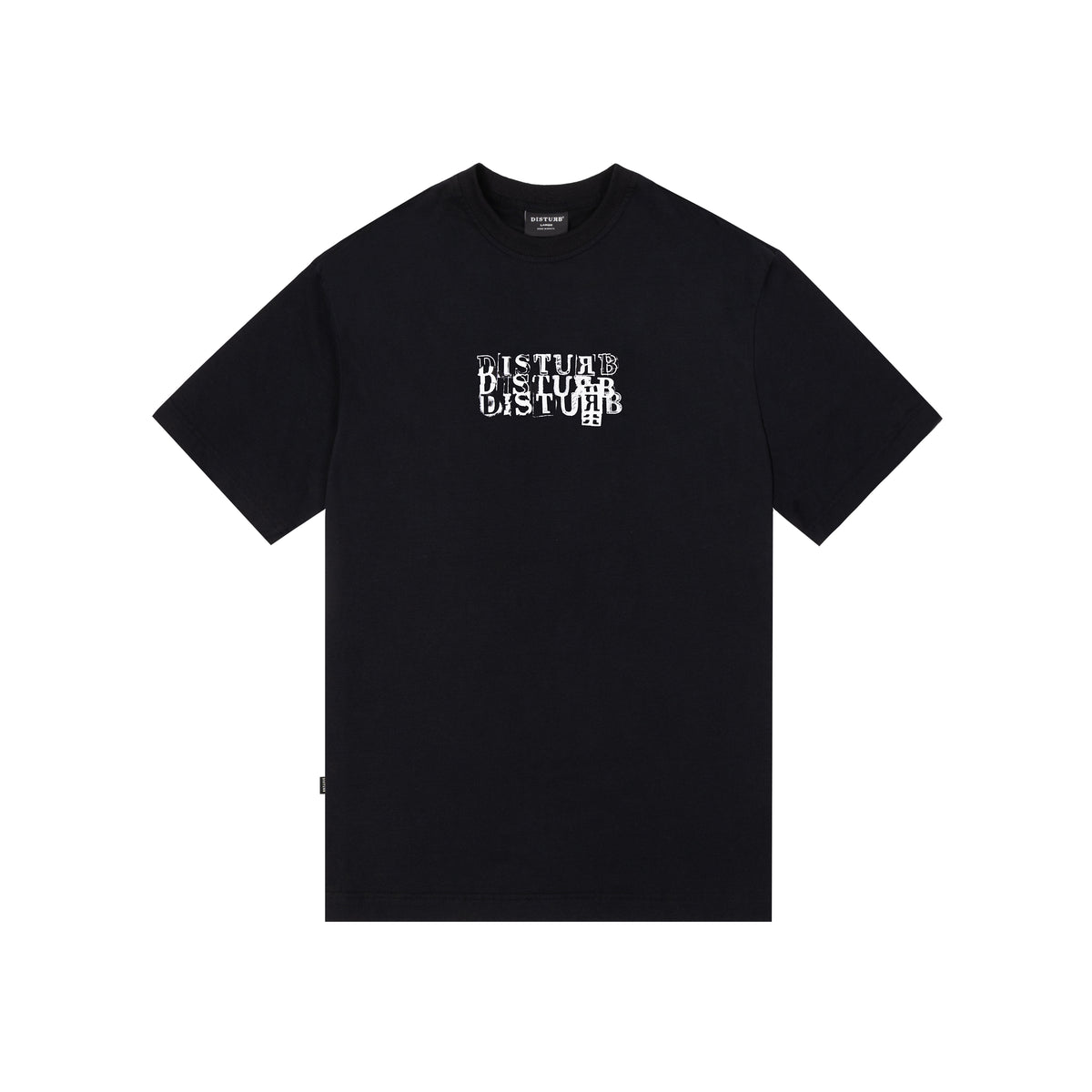 Collage Logo TShirt In Black