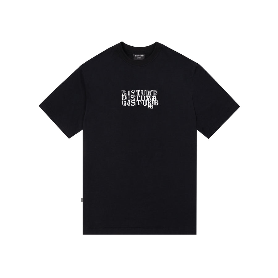 Collage Logo TShirt In Black