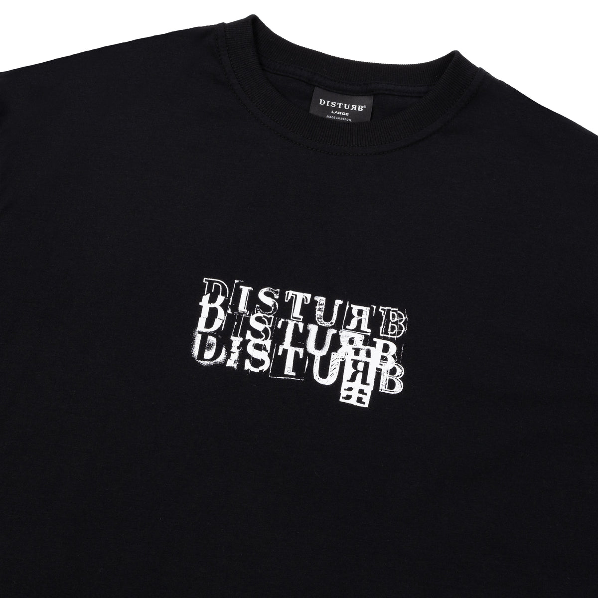 Collage Logo TShirt In Black