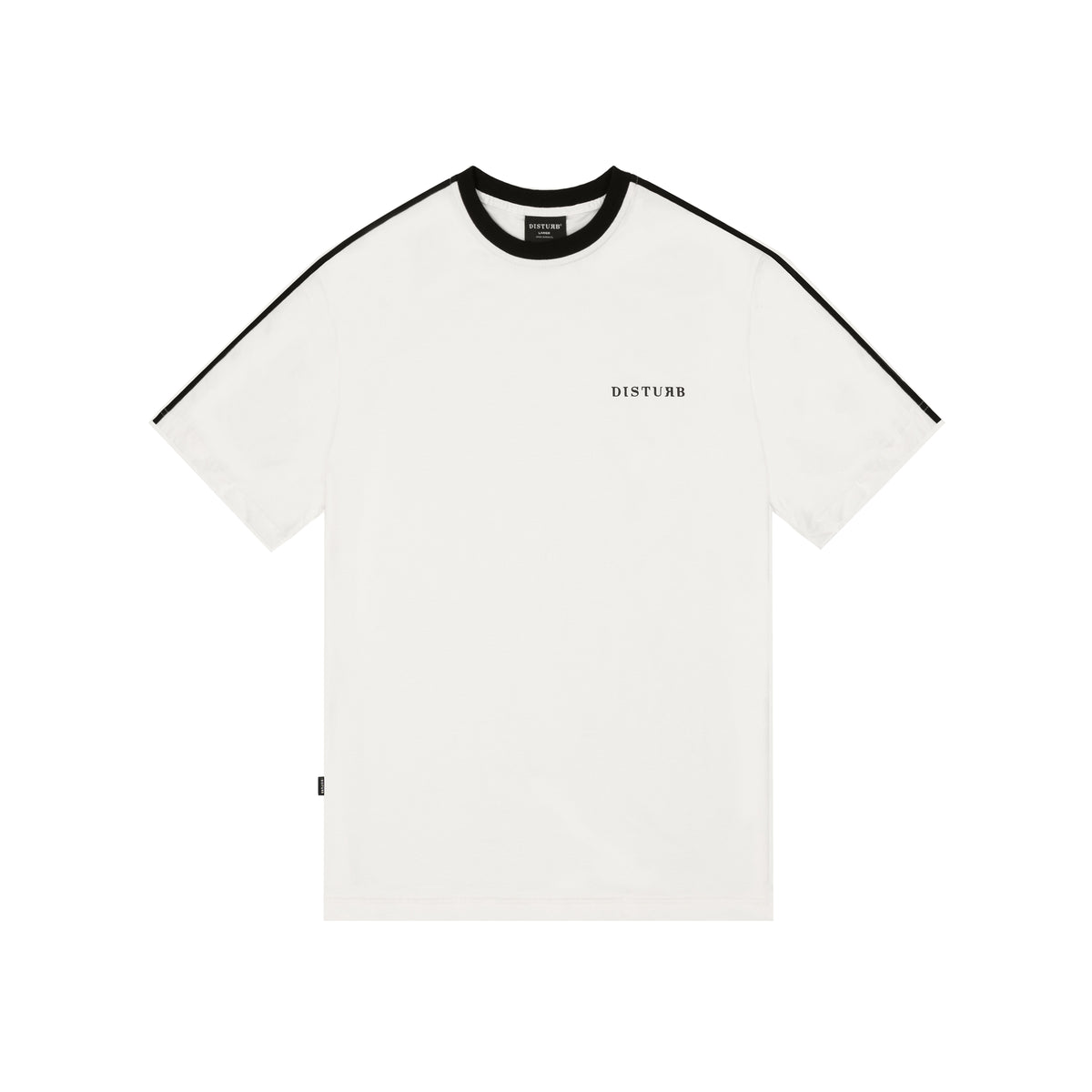 Logo Shoulder Line TShirt In OffWhite