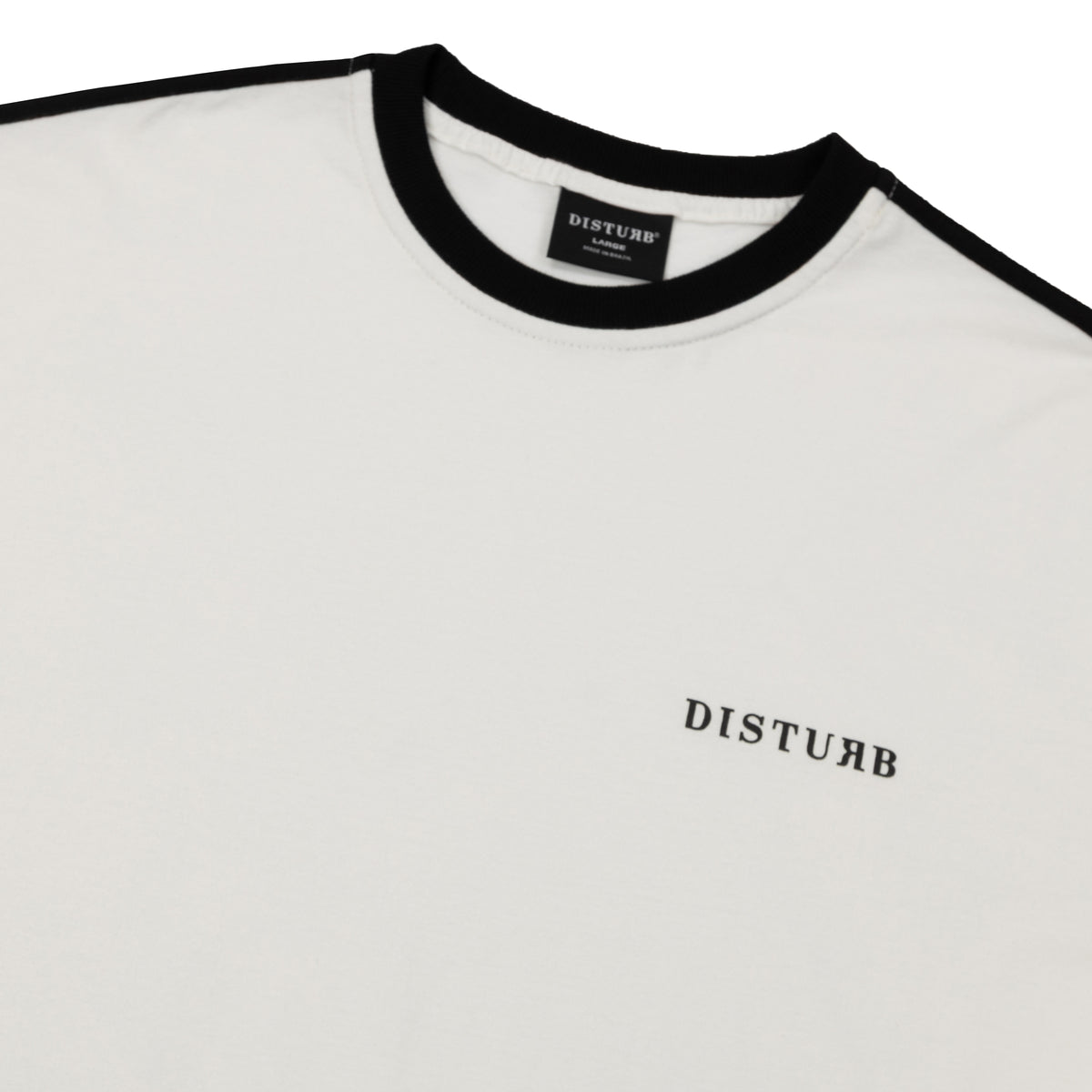 Logo Shoulder Line TShirt In OffWhite