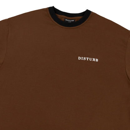 Ringer TShirt In Brown