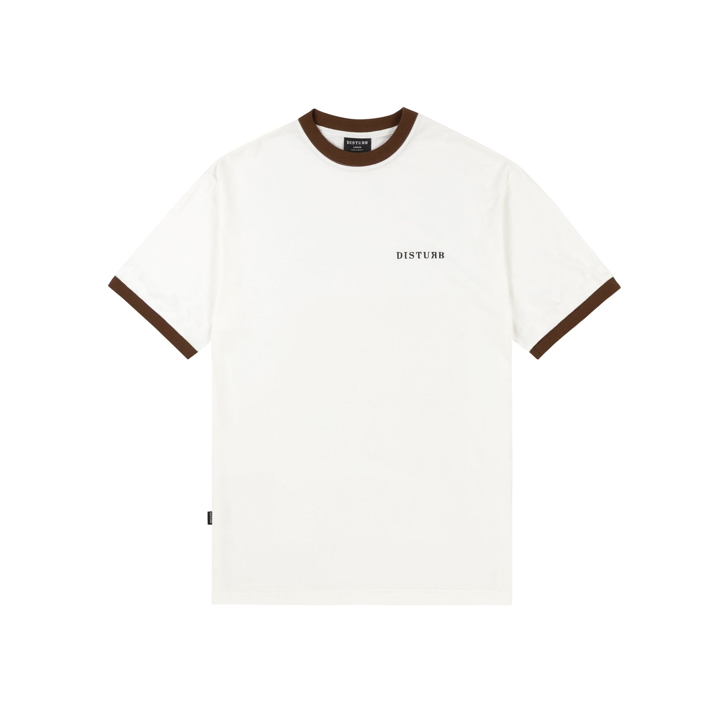 Ringer TShirt In OffWhite