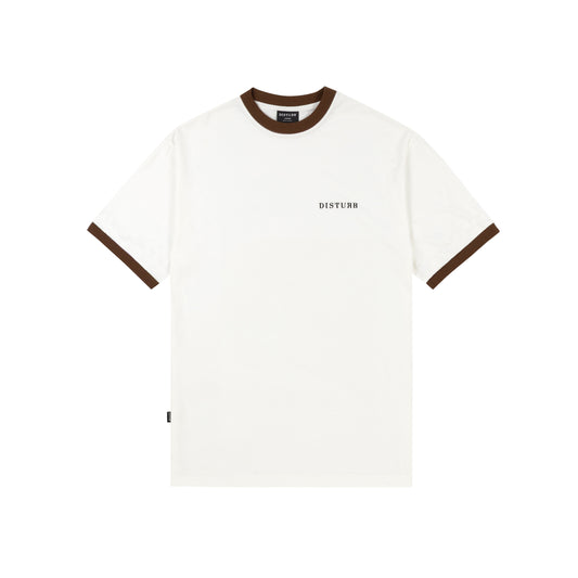 Ringer TShirt In OffWhite