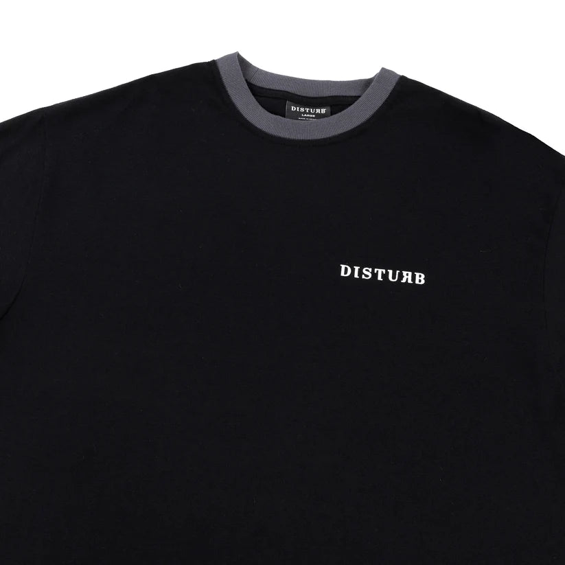 Ringer TShirt In Black