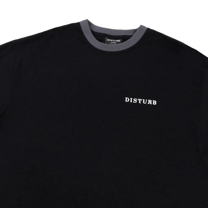 Ringer TShirt In Black